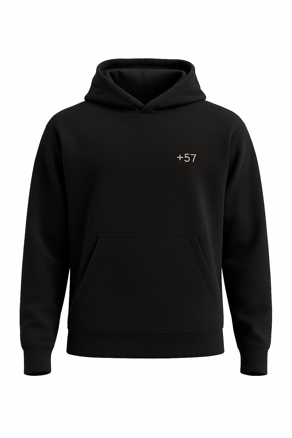 +57 Black Hoodie Unisex
