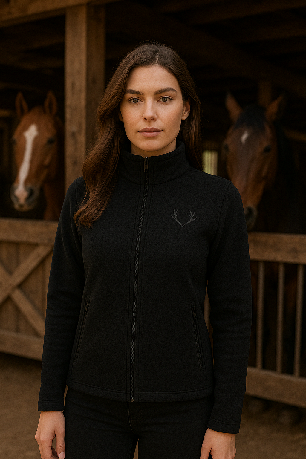 Polar Jacket Black Mujer