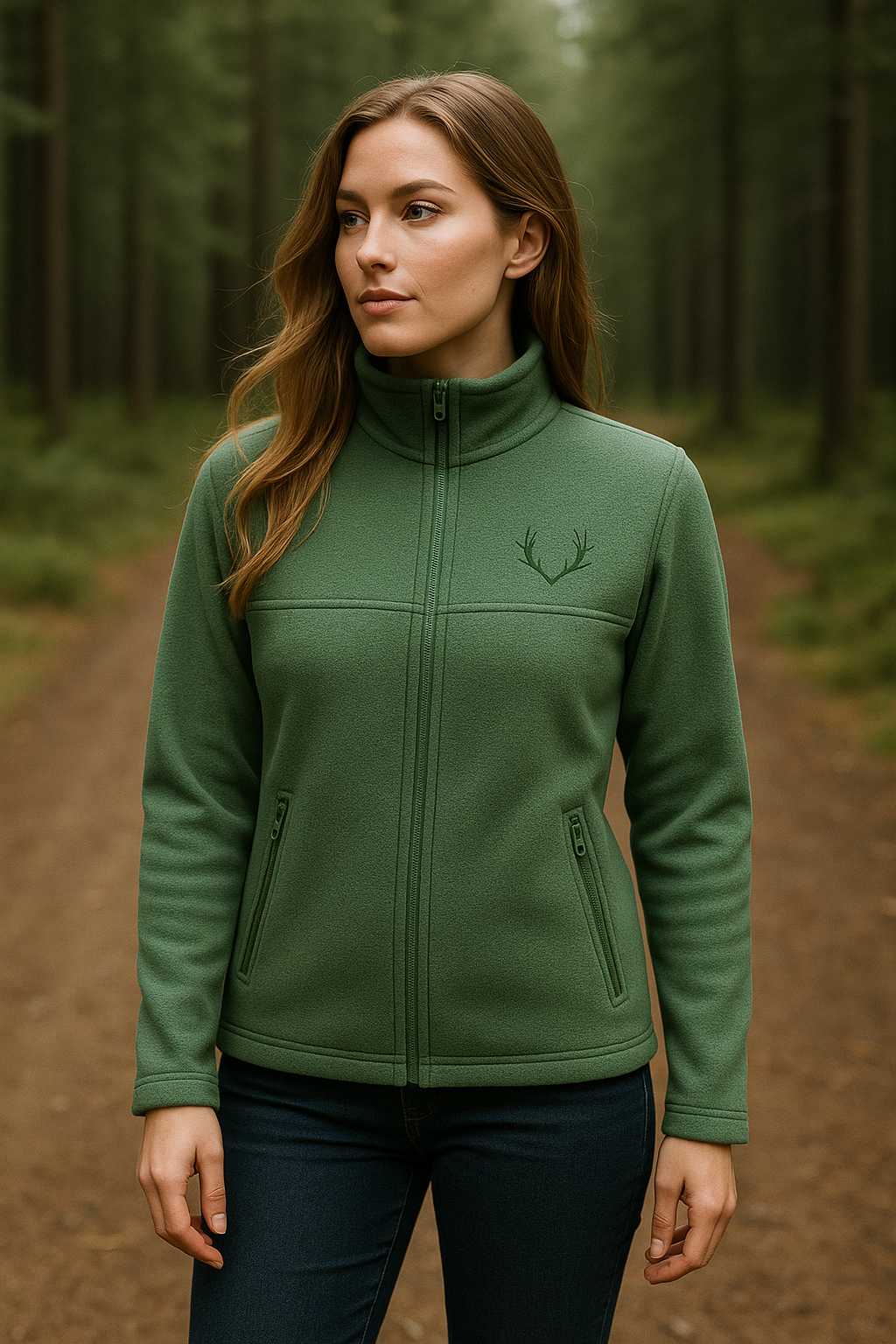 Polar Jacket Sage Green Mujer